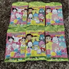 サンリオなかよしシールグミ　6個