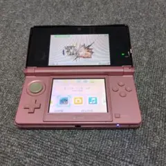 【美品】3DS ミスティピンク 充電器付き