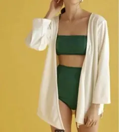 新品未使用　シードレス　seadress ラッシュガード　ガウン　白　ホワイト