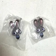 ズートピア2　めじるしアクセサリー　ジュディ　2個セット