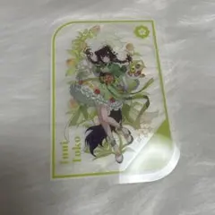 戌亥とこ にじさんじ8周年 にじストア購入特典クリアカード