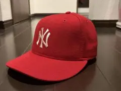 90s ヤンキース new era 7 1/4 レッド