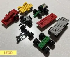 LEGO 乗り物 車 ベース 8台分 まとめ売り E-15
