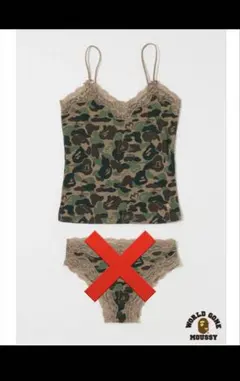 A・BATHING APE moussy アンダーウェア キャミソールのみ