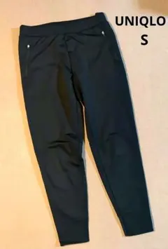 UNIQLO ブロックテック　フリースパンツ ブラック S