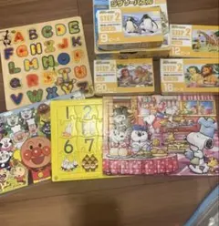くもん　知育　パズル　まとめ売りのサムネイル