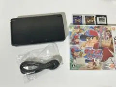 【動作品・ソフト付き】ニンテンドー 3DS 本体 ブラック 黒 任天堂