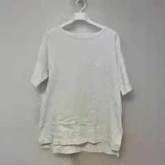 ホワイト 半袖 Tシャツ Mサイズ　gu ビックT