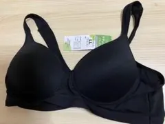 黒 ノンワイヤーブラジャー LLサイズ