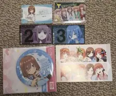 五等分の花嫁　ごと嫁　クリアカード ポストカード　Tカード