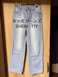 SHEIN キッズ ジーンズ 11Y ライトブルーのサムネイル