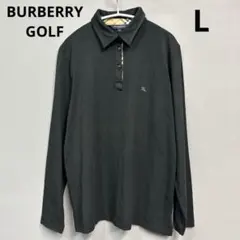 Burberry GOLF　ブラック ポロシャツ L 新品タグ付き Burberry GOLF ブラック ポロシャツ L 新品タグ付き BURBERRY