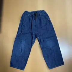 デニムダンガリーグラミチコラボ　デニムパンツ140cm