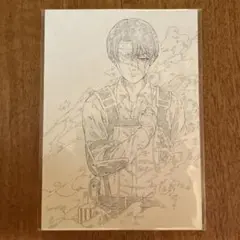 進撃の巨人　映画第3弾特典　ポストカード　リヴァイ