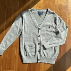 PoloRalphLaurenラルフローレンカーディガン5T(115cm)グレー