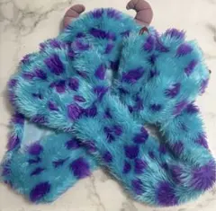 ディズニー　モンスターズインク　サリー　マフラーキャップ　ファンキャップ