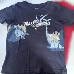 ユニクロ　恐竜　Tシャツ　ジュラシックワールド　２枚セット　120 130