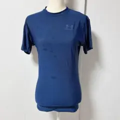 UNDER ARMOUR ネイビー 半袖シャツ トレーニングシャツ スポーツ