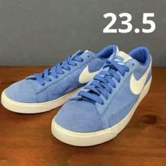 ナイキ BLAZER LOW 23.5 ブレーザーロー ブルー 青 スニーカー