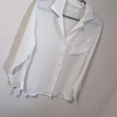 BROWNY STANDARD ホワイト長袖シャツ Fのサムネイル