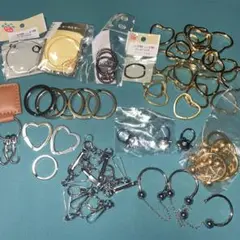 ハンドメイド 手芸用 金具パーツ 大量詰め合わせセット