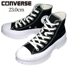 美品 海外限定 コンバース 23cm レディース スニーカー ラギッド2.0 黒