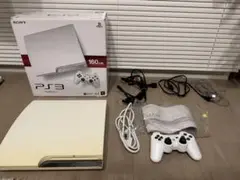 【動作確認・初期化済み】 PS3 160GB 本体 純正コントローラー付き