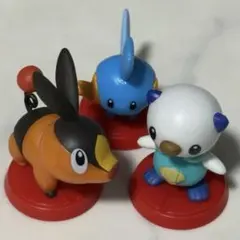 ポケモンチョコエッグ ミズゴロウ ポカブ ミジュマル3体セット