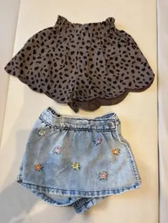 BREEZEのズボンとH&Mのキュロット