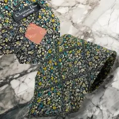【美品】　Dior MONSIEUR シルク100%ネクタイ　総花柄マルチカラー