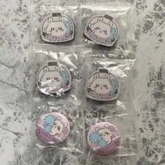 ちいかわ モモンガ 労働の鎧さん ビッくらポン！ 缶バッジ マグネットシート