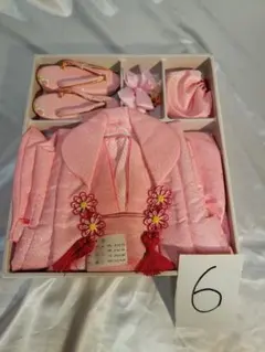 超お買い得で早い者勝ち！新品未使用品　七五三　三才の着物セット