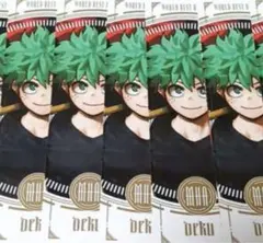 僕のヒーローアカデミア 緑谷出久 ジャンプGIGA 新十傑 ステッカー 5点