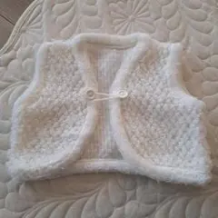 50cm～70cm ホワイト ベビーベスト