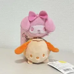 サンリオ　寝そべりマスコット　マイメロ　ポチャッコ　ボールチェーン付き