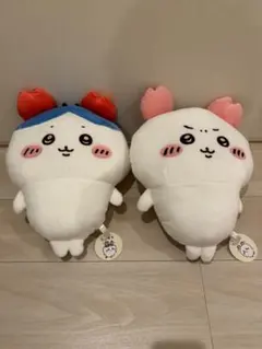 カニカチューシャBIGぬいぐるみ ちいかわ ハチワレ　2個セット