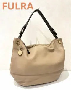 FURLA フルラ レザー ワンショルダーバッグ ベージュ