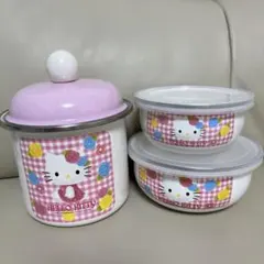 サンリオ ハローキティ ホーローストッカーセット - メルカリ