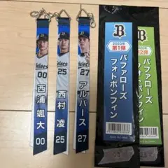2020年 バファローズ フォトボンフィン　3本セット