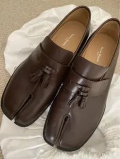 s様専用 マルジェラ 足袋タッセルローファー 41 ブラウン