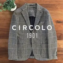 【秋冬】CIRCOLO1901チルコログレンチェックジャケット48超美品
