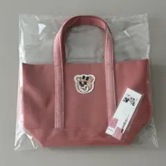 ［新品未使用］フェイラー オールドテディガール ワッペントートバッグ Lピンク