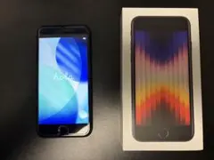iPhone SE (第3世代) 64GB SIMフリー　バッテリー90％　黒