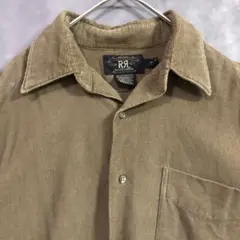【【レア 90年代】ヴィンテージ RRL コーデュロイ ブラウン 長袖（サイズM