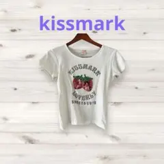 kissmark イチゴモチーフ 半袖Tシャツのサムネイル