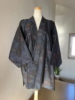 b183 正絹 夏用 道行コートロング 紗 極美品 着物 - メルカリ