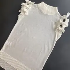 doll up oops リボン付きノースリーブのサムネイル