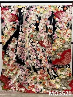 振袖 青柳 金彩 身丈173cm 撥水加工済 身幅ゆったりめ MO3520 | Mercari