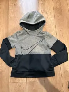 Nike グレー フード付きトレーナー裏起毛　XS