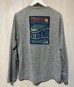 パタゴニア キャプリーンクールデイリー　サイズS ロンT 長袖 グラフィック